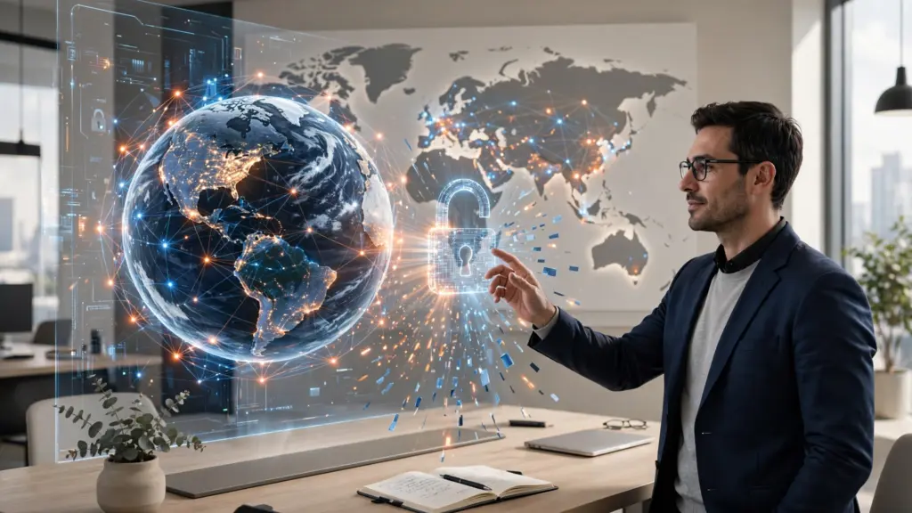 holographic global access